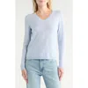 Nordstrom V-neck Cashmere Sweater In Blue