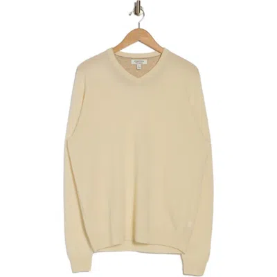 Nordstrom V-neck Cashmere Sweater In Ivory Soft