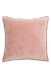 Nordstrom Velveteen Accent Pillow In Pink
