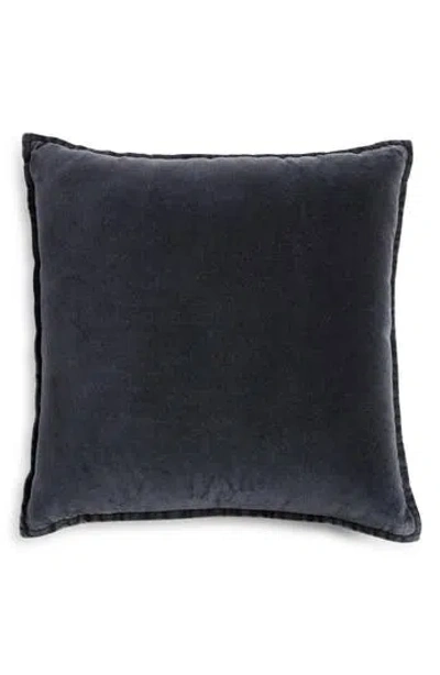 Nordstrom Velveteen Accent Pillow In Blue Vintage