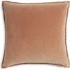 Nordstrom Velveteen Accent Pillow In Brown