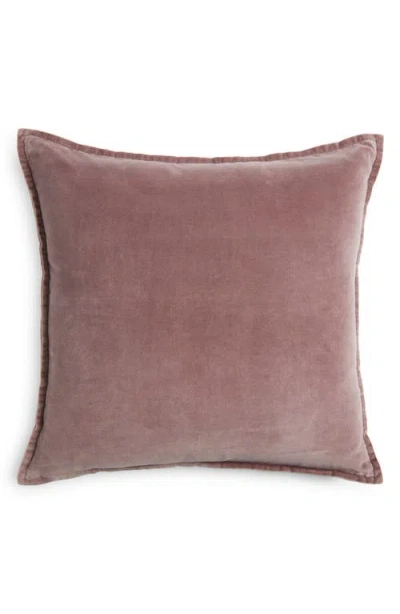 Nordstrom Velveteen Accent Pillow In Pink