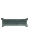 Nordstrom Velveteen Bolster Pillow In Green