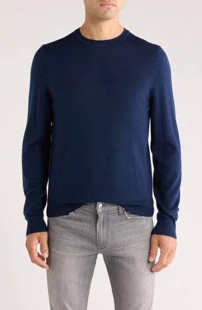Nordstrom Washable Cashmere Crewneck Sweater In Blue