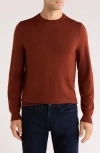 Nordstrom Washable Cashmere Crewneck Sweater In Brown