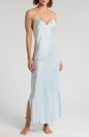 Nordstrom Washable Silk Nightgown In Blue Drift