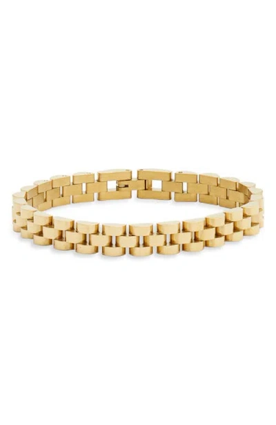 Nordstrom Watch Strap Link Bracelet In Gold