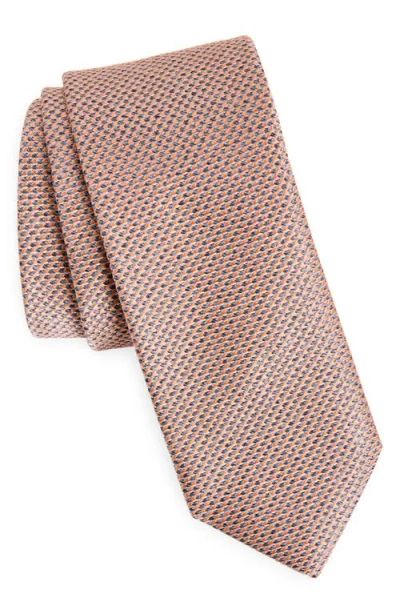 Nordstrom Watson Neat Silk Tie In Pink