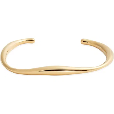 Nordstrom Wavy Cuff Bracelet In Gold