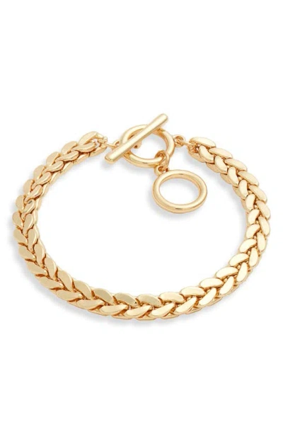 Nordstrom Wheat Chain Bracelet In Gold
