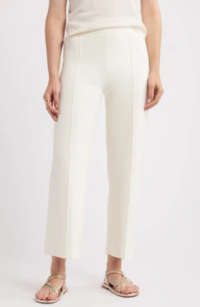 Nordstrom Wide Leg Sweater Pant In Ivory Pristine