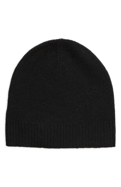 Nordstrom Wool & Cashmere Beanie In Black