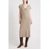Nordstrom Wool & Cashmere Blend Shift Dress In Brown
