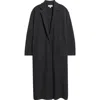 Nordstrom Wool & Cashmere Longline Cardigan In Black