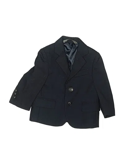 Pre-owned Nordstrom Babies' Wool Blazer In Blue