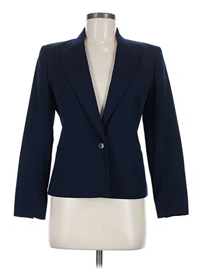 Pre-owned Nordstrom Wool Blazer Jacket In Blue
