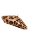 Nordstrom Wool Blend Beret In Brown