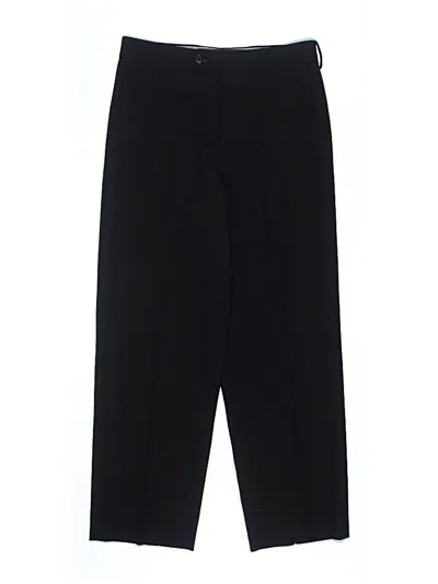 Pre-owned Nordstrom Kids' Wool Pants In Black