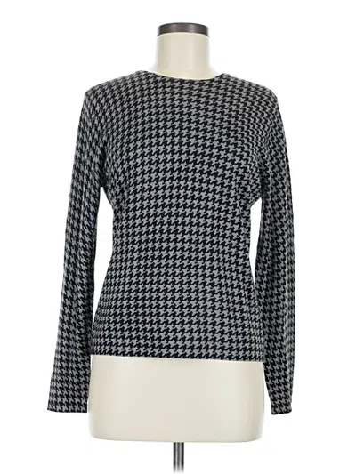 Pre-owned Nordstrom Wool Pullover Sweater In Gray