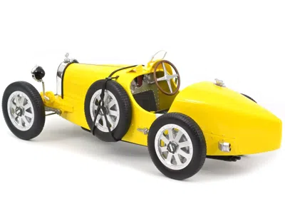 Norev 1925 Bugatti T35 Yellow 1/12 Diecast Model Car By