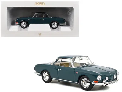 Norev 1963 Volkswagen Karmann Ghia 1500 Smaragd Green 1/18 Diecast Model Car By