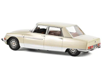 Norev 1969 Citroen Ds 21 Lorraine Champagne Gold Metallic 1/18 Diecast Model Car By  In Neutral