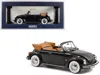 Norev 1973 Volkswagen 1303 Cabriolet Black 1/18 Diecast Model Car By  In Black
