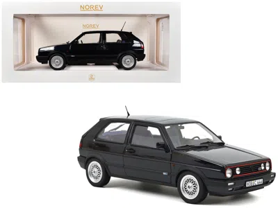 Norev 1991 Volkswagen Golf Gti Edition Blue Moonlight Blue Metallic 1/18 Diecast Model Car By