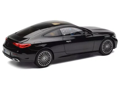 Norev 2024 Mercedes-benz Cle Coupe Obsidian Black Metallic 1/18 Diecast Model Car By