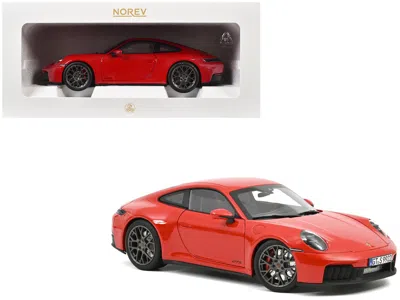 Norev 2024 Porsche 911 Carrera 4 Gts Guards Red 1/18 Diecast Model Car By