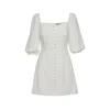 Noria Anis Women's Emily Off-shoulder Minidress In White In White