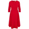 Noria Anis Women's Lucienne Fit And Flare Midi Dress In Red In Red