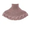 Noria Anis Women's Wisteria Merino Wool Turtleneck In Soft Pink In Pink
