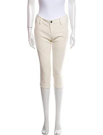 Pre-owned Norisol Ferrari Straight Leg Pants In Neutral