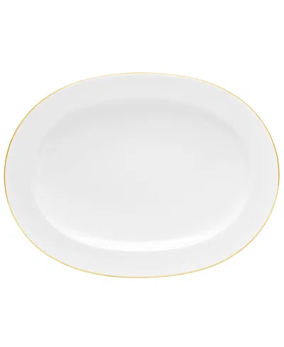 Noritake Accompanist Oval Platter 14" In Gold