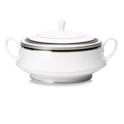 Noritake Austin Platinum Vegetable Bowl, 10-1/4", 48 Oz. In White