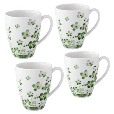Noritake Bloomington Road Mugs, 16 Oz. In Green