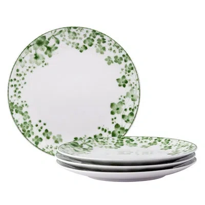 Noritake Bloomington Road Salad Plates, 8-1/4" In Green
