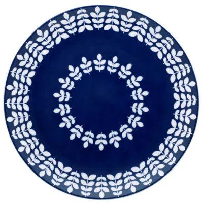Noritake Bluefjord Round Platter, 12.25"