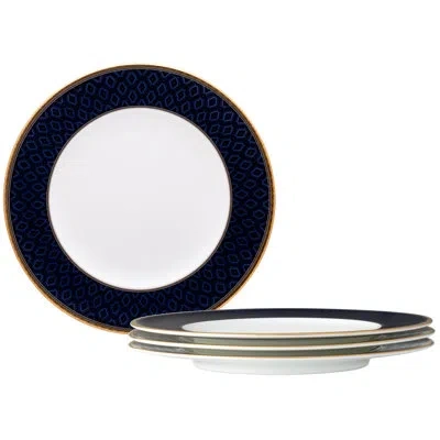 Noritake Blueshire Set Of 4 Accent Plates, 9"