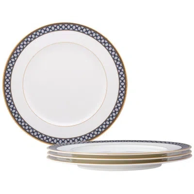 Noritake Blueshire Set Of 4 Dinner Plates, 10-3/4"