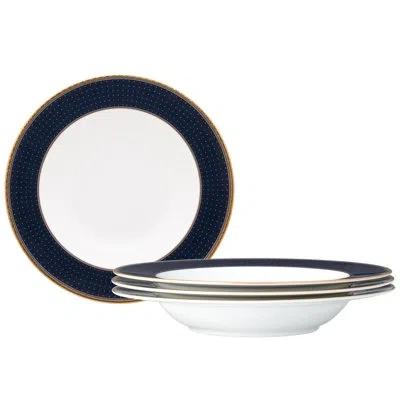 Noritake Blueshire Set Of 4 Soup Bowls, 8-1/4", 12 Oz.