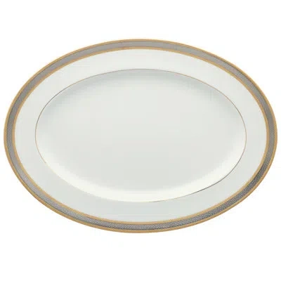 Noritake Brilliance Oval Platter In White