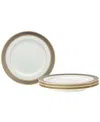 Noritake Brilliance Set Of 4 Bread & Butter/appetizer Plates, 6-1/2"