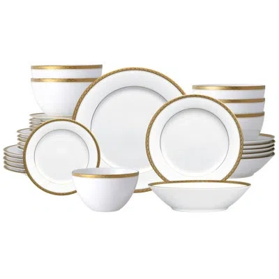 Noritake Charlotta 30-piece Dinnerware Set, Service For 6 In Gold