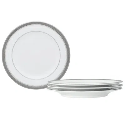 Noritake Charlotta Bread & Butter/appetizer Plates, 6-1/4" In Platinum