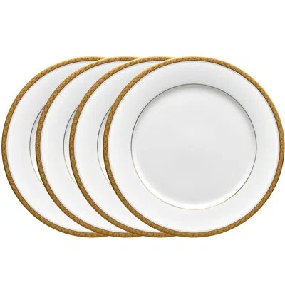 Noritake Charlotta Dinner Plates, 10-1/2" In Gold