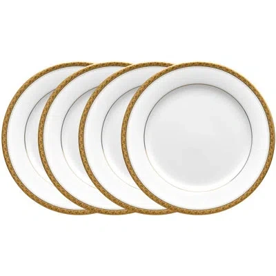 Noritake Charlotta Salad Plates, 8-1/4" In Gold