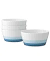 Noritake Colorscapes Layers Cereal Bowl Set Of 4 In Sky