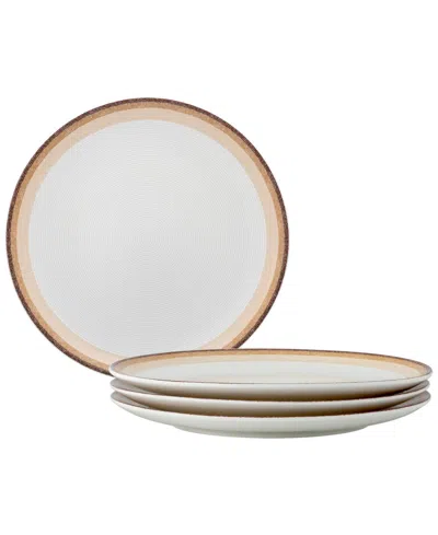 Noritake Colorscapes Layers Coupe Dinner Plate Set Of 4, 11" In Sand